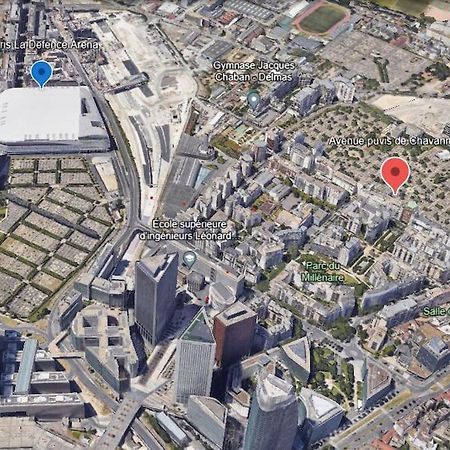Cozy Haven Near Paris La Defense Grande Arche Apartman Courbevoie Kültér fotó